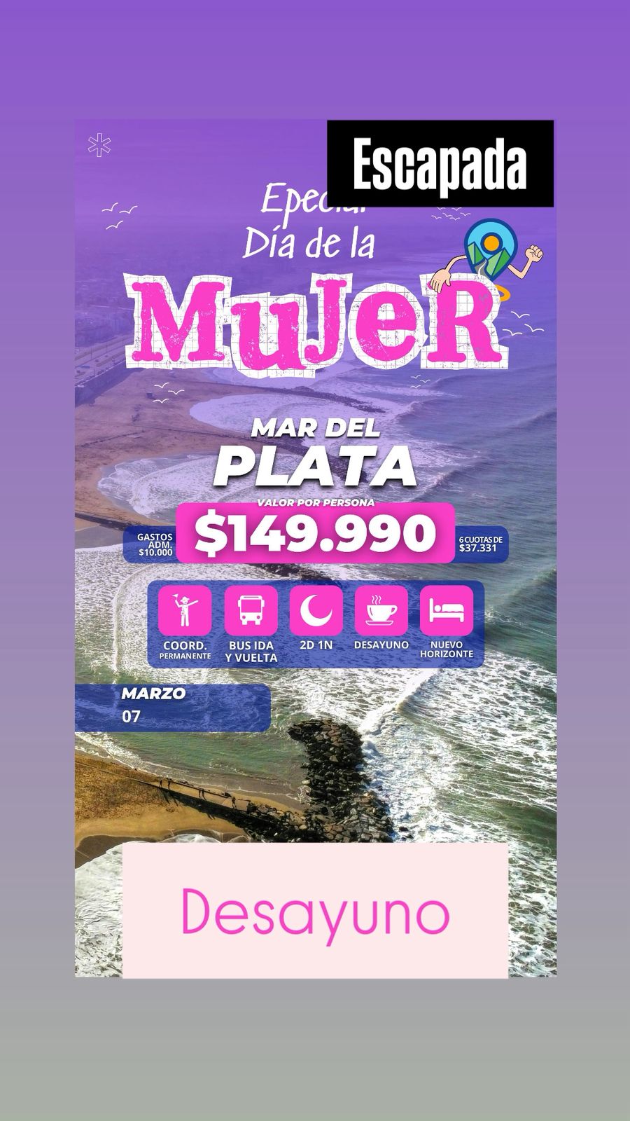 Mar del Plata ESCAPADA