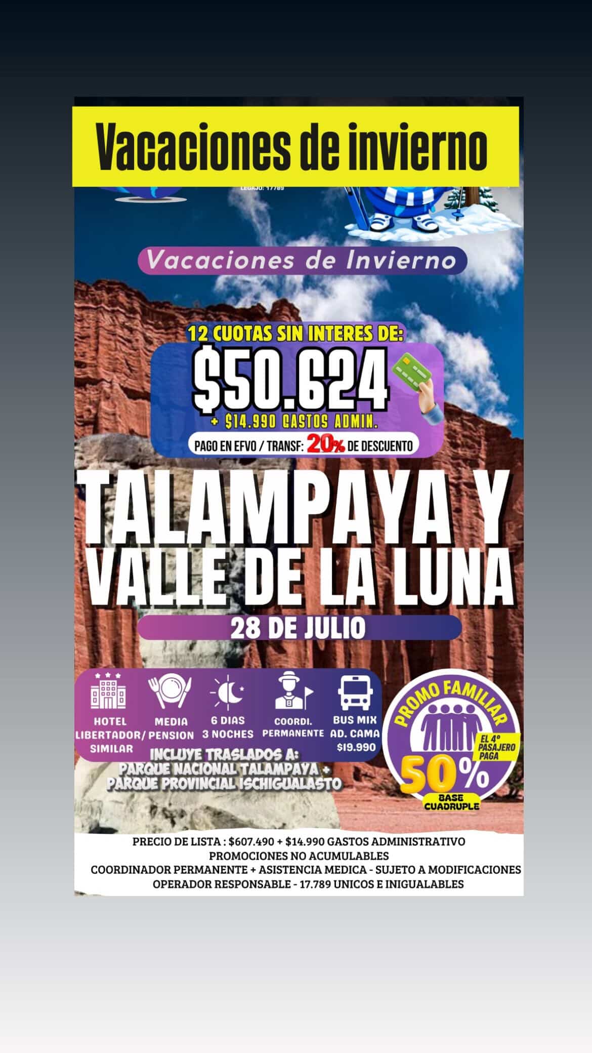Talampaya y Valle de la Luna