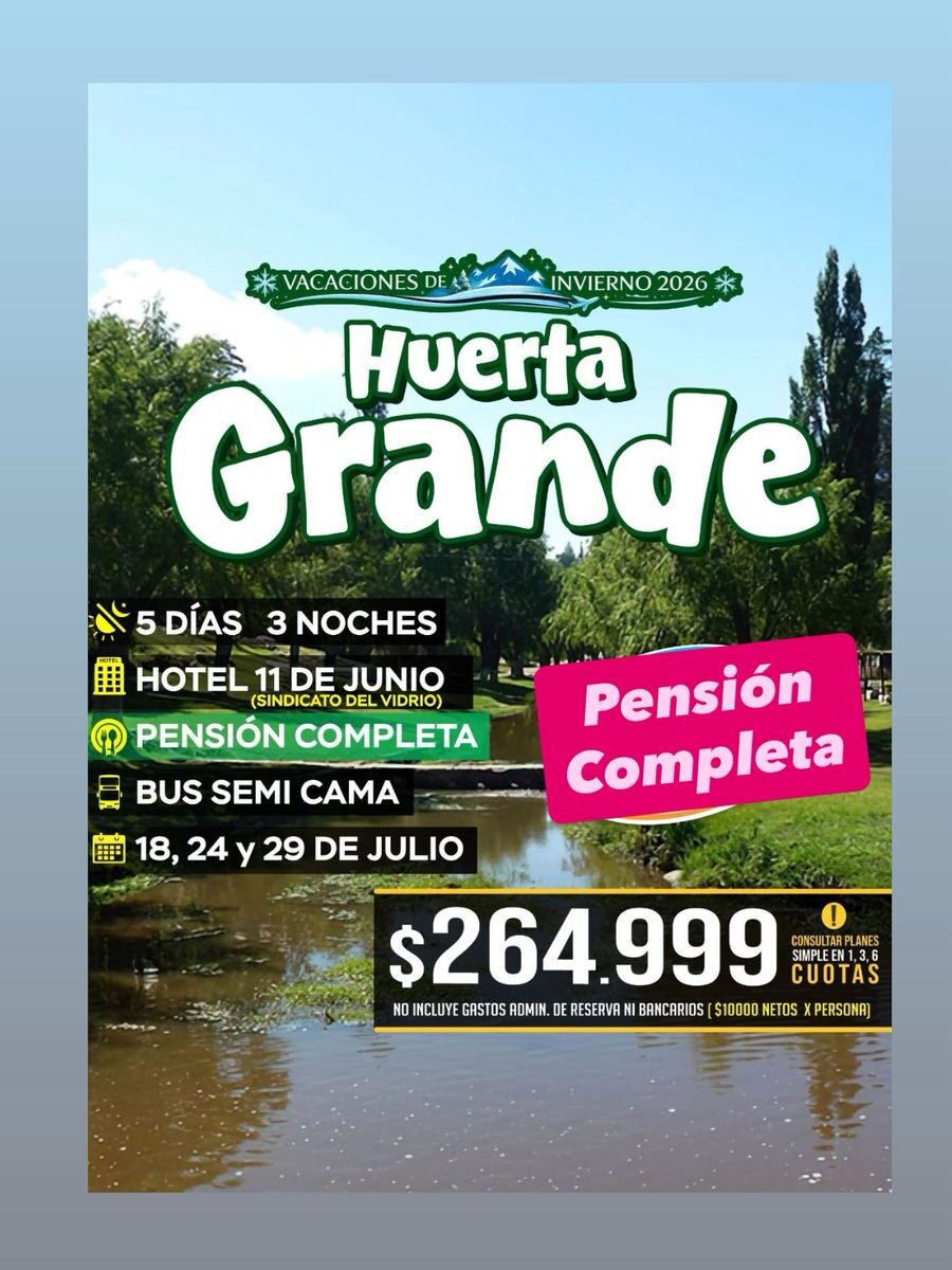 Huerta Grande Cordoba