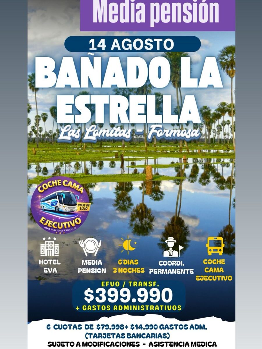 Bañado la estrella - Las Lomitas- Formosa