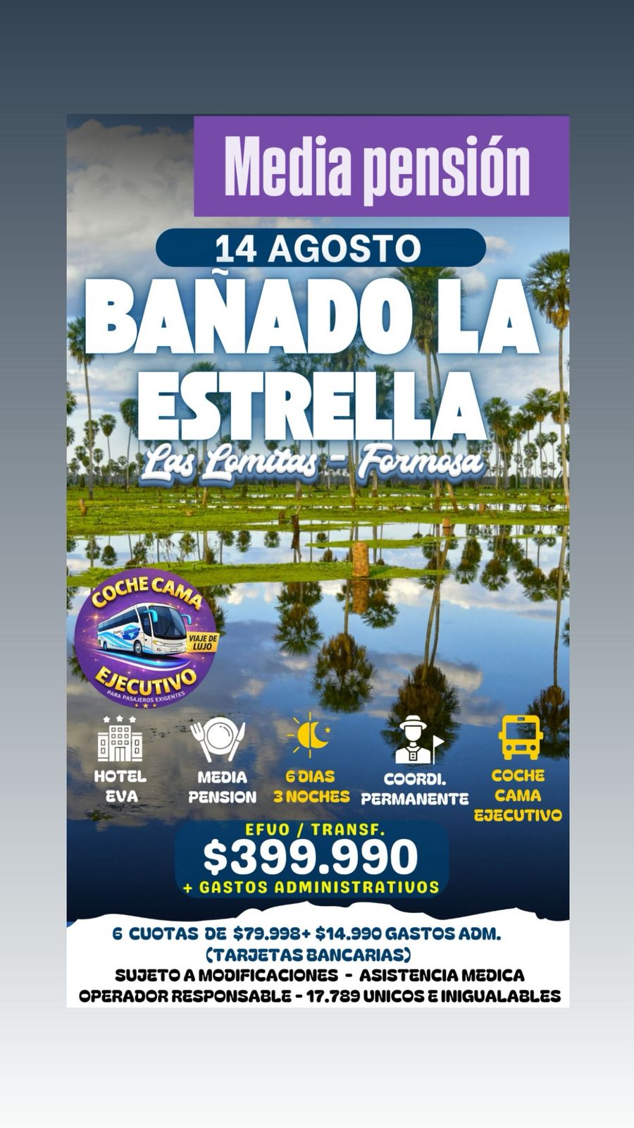 Bañado la estrella - Las Lomitas- Formosa