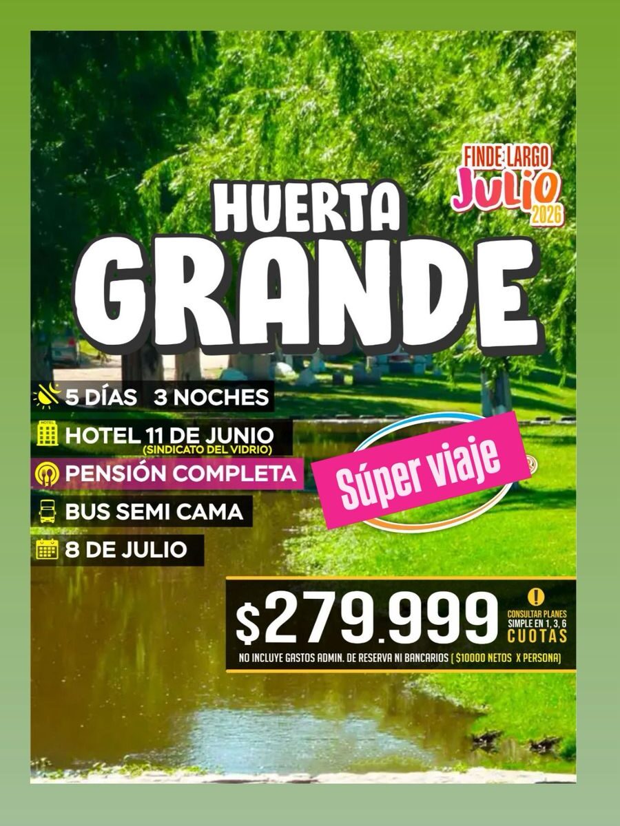 Huerta Grande Cordoba