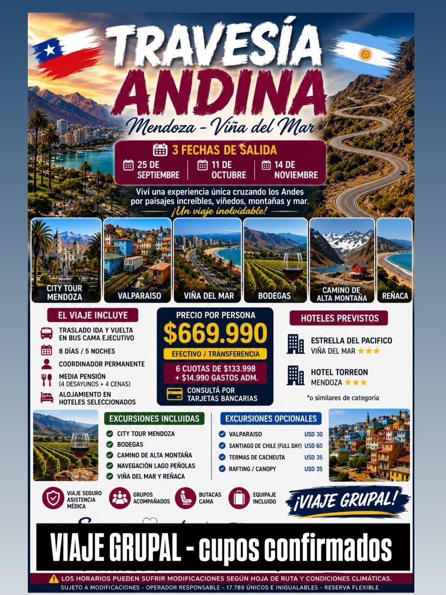 Travesía Andina Mendoza y Chile