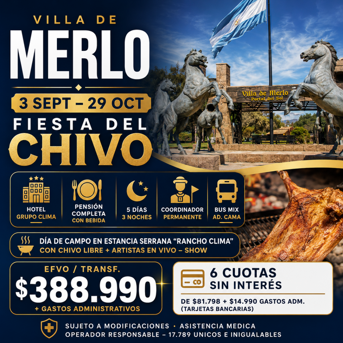 Fiesta Del Chivo en Merlo