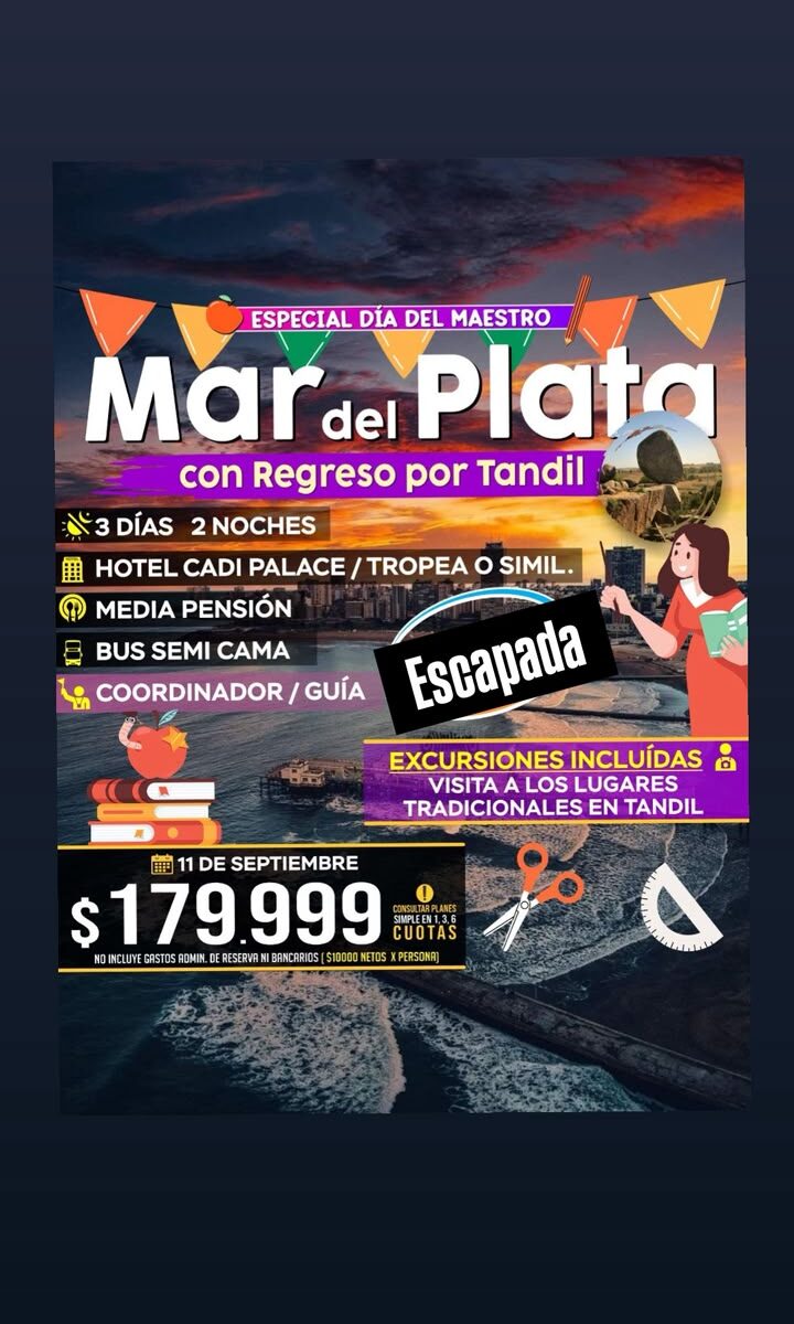Mar del Plata con Tandil