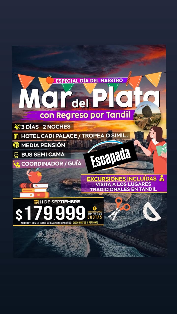 Mar del Plata con Tandil